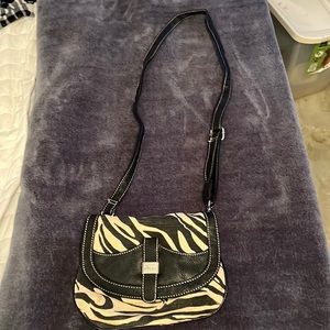 Zebra purse